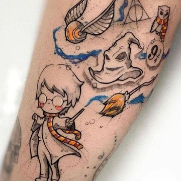 Harry Potter tattoos