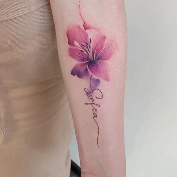 Lily Tattoo