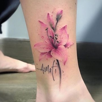 Lily Tattoo
