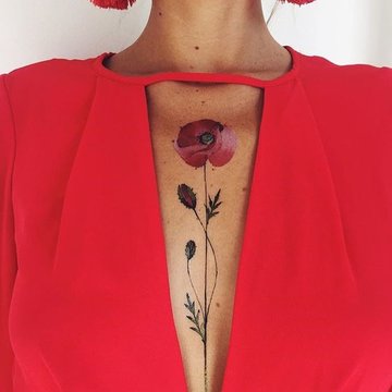 poppy tattoos