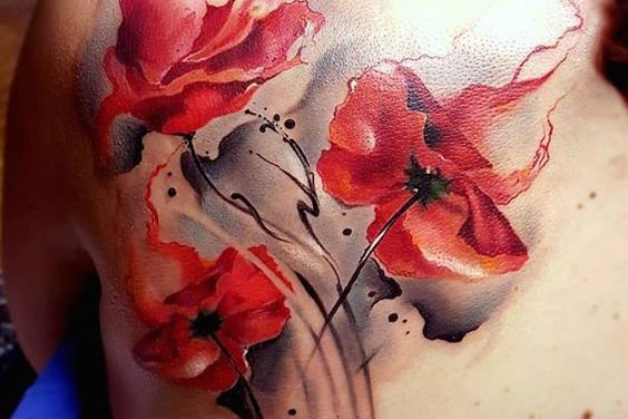 poppy tattoos
