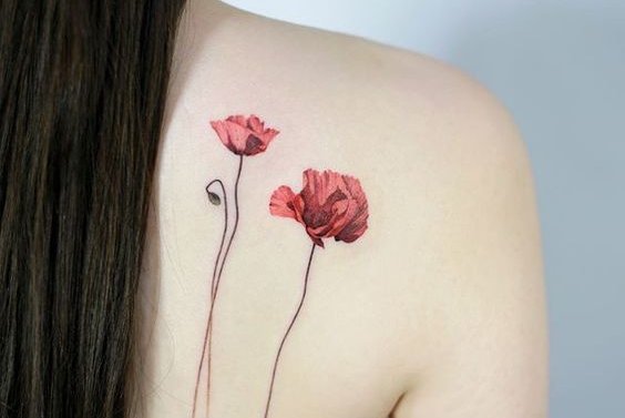 poppy tattoos