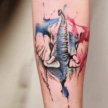 elephant tattoo
