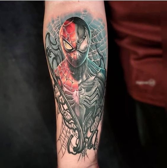 Spider-Man Tattoo: Live Your Dream of Superhero Power! - VeAn Tattoo