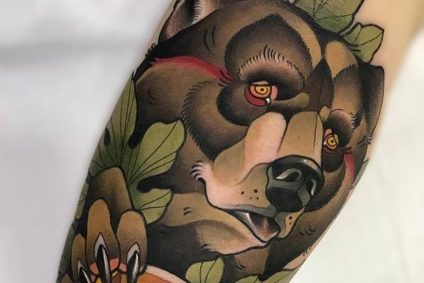 bear tattoo