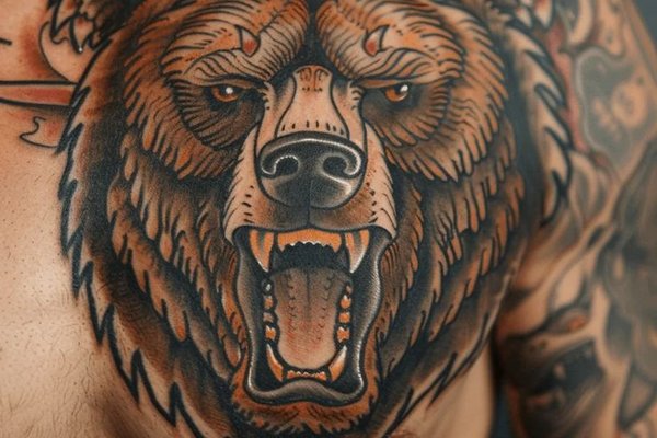 bear tattoo