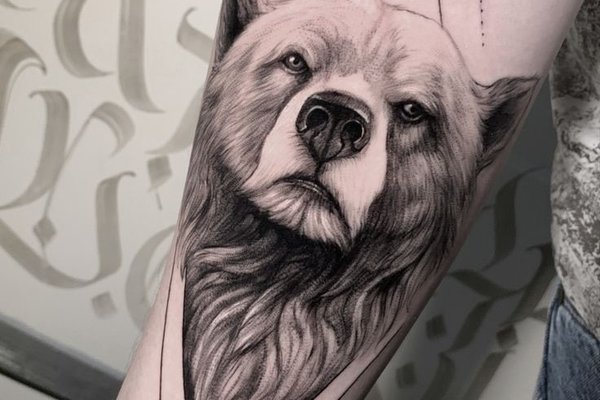 bear tattoo