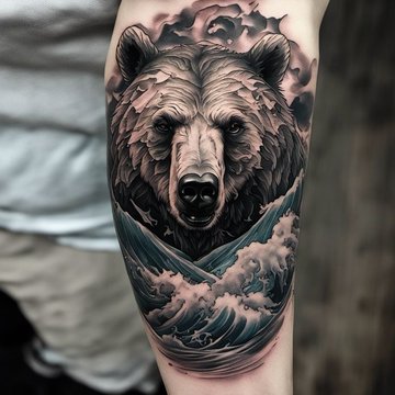 bear tattoo