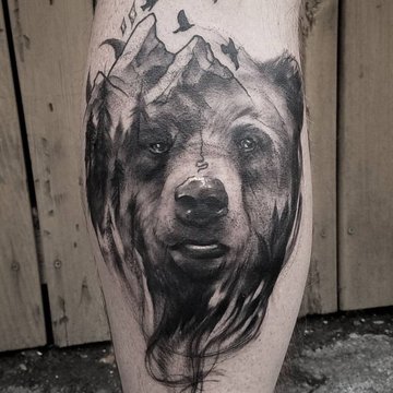 bear tattoo
