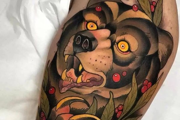 bear tattoo