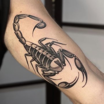scorpion tattoo