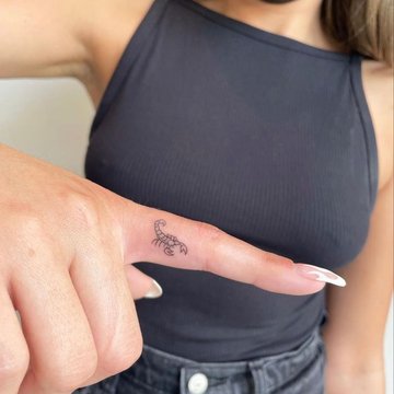 scorpion tattoo