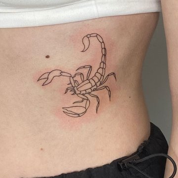 scorpion tattoo