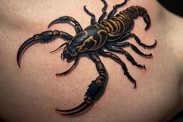 scorpion tattoo