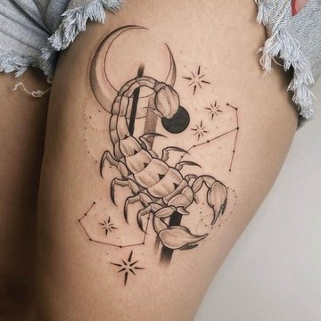 scorpion tattoo
