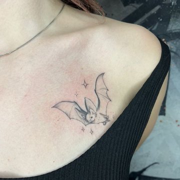 Bat tattoo