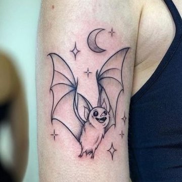 Bat tattoo