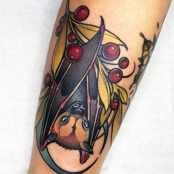 Bat tattoo