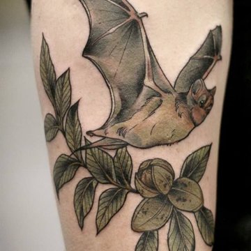 Bat tattoo