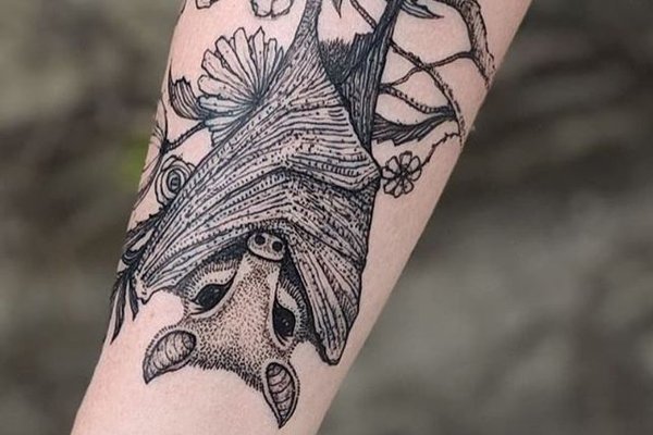 Bat tattoo