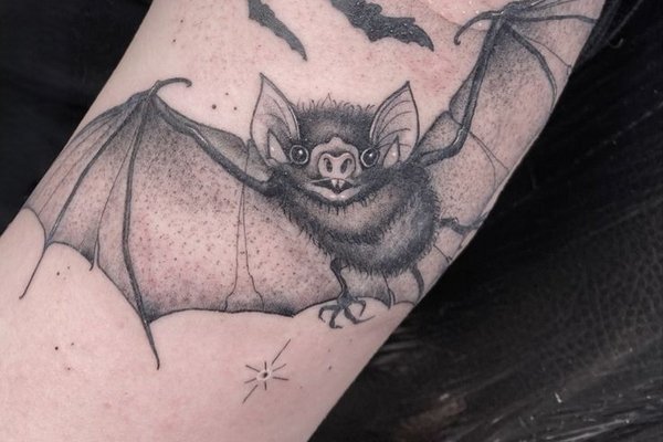 Bat tattoo