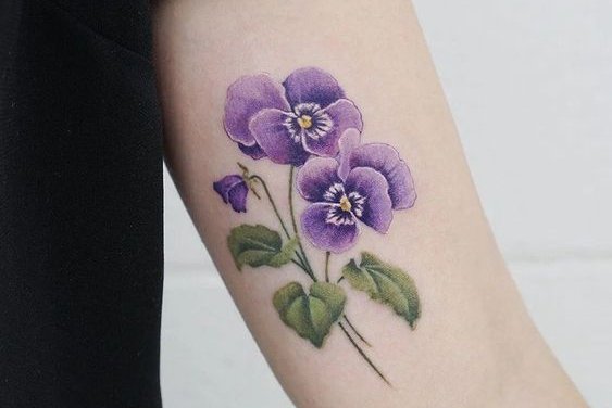 birth flower tattoos