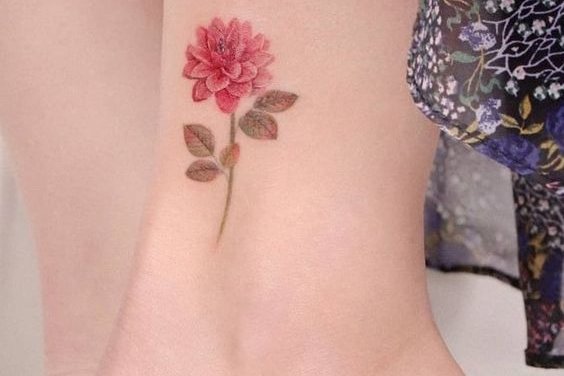 birth flower tattoos