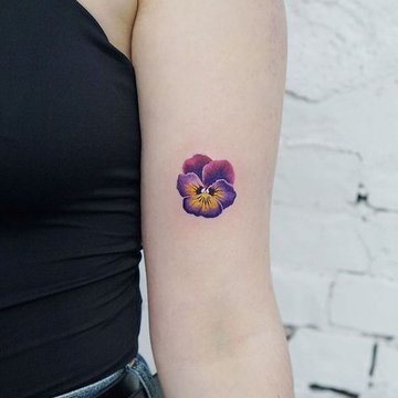 birth flower tattoos