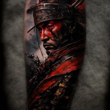 samurai tattoo